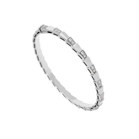 [Bijoux Regalia]BRACELET SERPENTI ARGENT DIAMANT