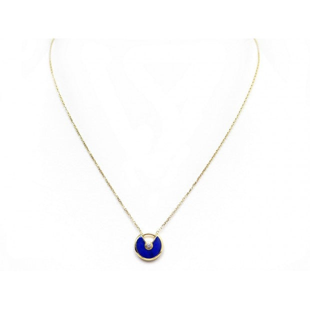 [Joyas Regalia] COLLAR AMULETTE DE ÁGATA DE ORO ROSA