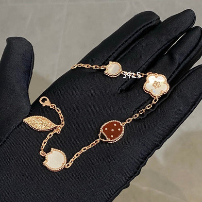 [Bijoux Regalia] BRACELET PRINTEMPS 5 MOTIFS LUCKY SPRING