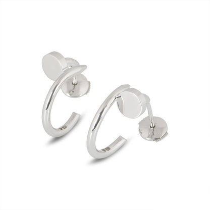[Regalia jewelry]JUSTE EARRINGS SILVER