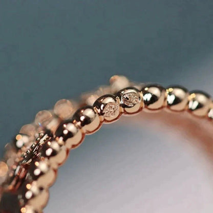 [Joyas Regalia] ANILLO CALEIDOSCOPIO DE TRÉBOL DE 10 MM