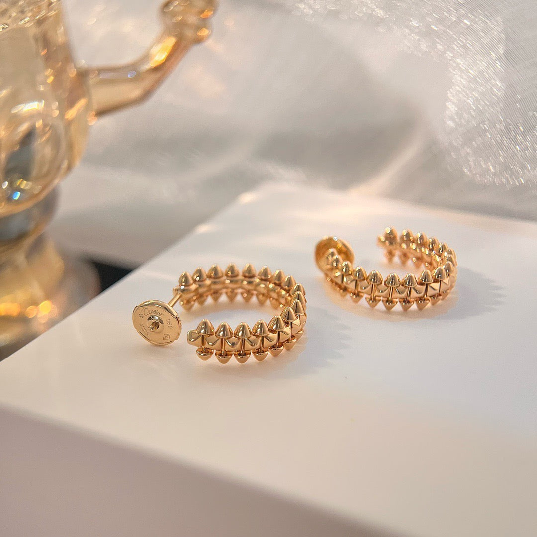 [Regalia jewelry]CLASH SMALL HOOP EARRINGS