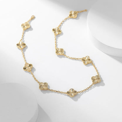 [Bijoux Regalia]CLOVERS LE COLLIER LASER À 10 MOTIFS