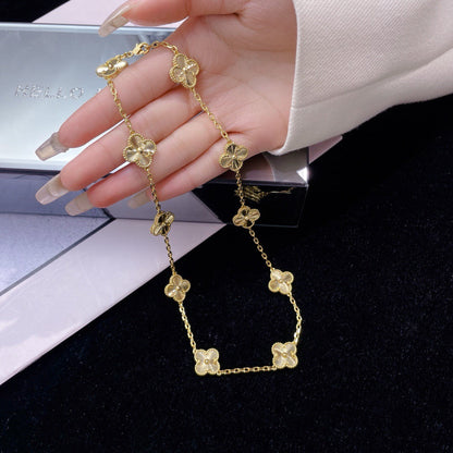 [Bijoux Regalia]CLOVERS LE COLLIER LASER À 10 MOTIFS