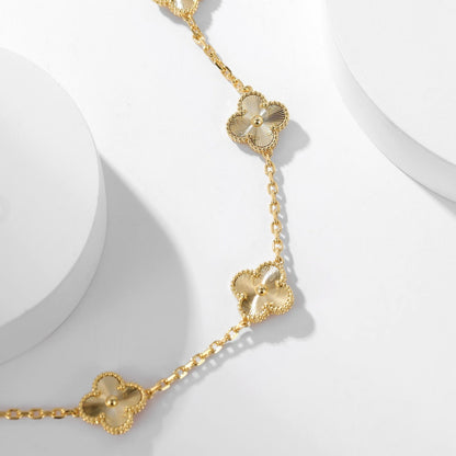 [Bijoux Regalia]CLOVERS LE COLLIER LASER À 10 MOTIFS