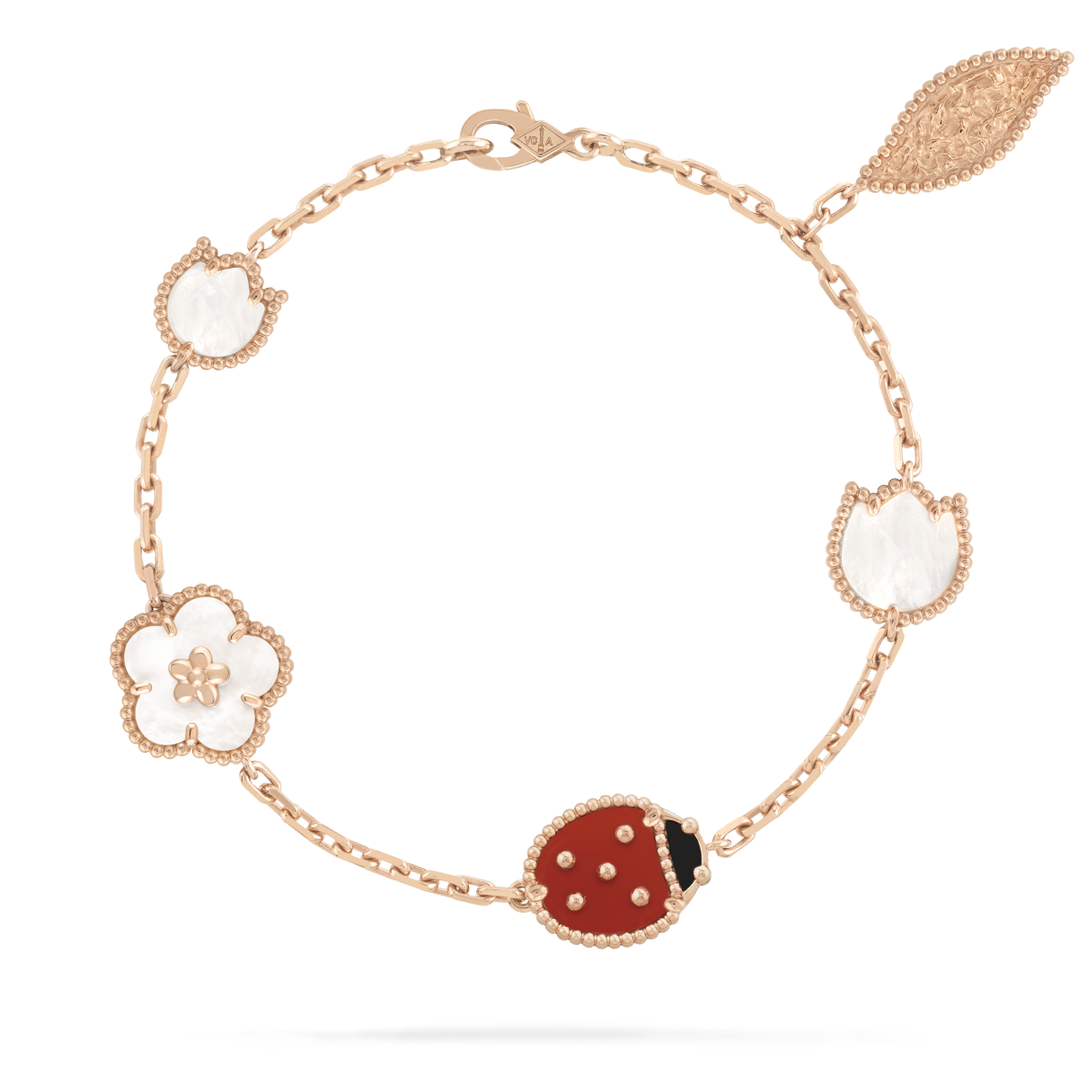 [Bijoux Regalia] BRACELET PRINTEMPS 5 MOTIFS LUCKY SPRING