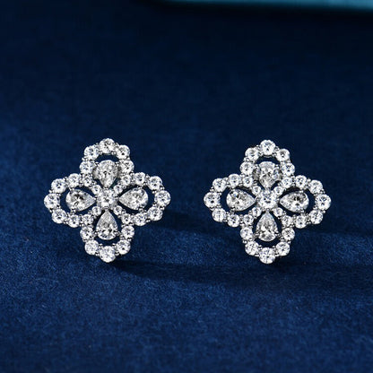 [Bijoux Regalia] BOUCLES D'OREILLES BOUCLES D'OREILLES MOTIF COMPLET DIAMANT 16MM