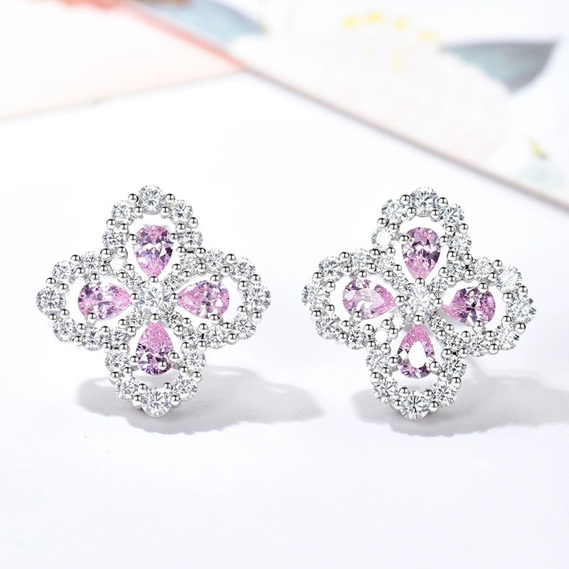 [Bijoux Regalia] BOUCLES D'OREILLES BOUCLES D'OREILLES MOTIF COMPLET DIAMANT 16MM