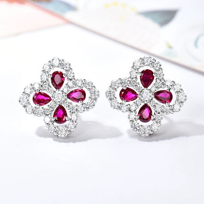 [Bijoux Regalia] BOUCLES D'OREILLES BOUCLES D'OREILLES MOTIF COMPLET DIAMANT 16MM