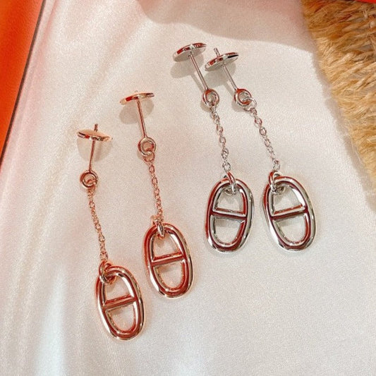 [Regalia jewelry]CHAINE TASSEL EARRINGS