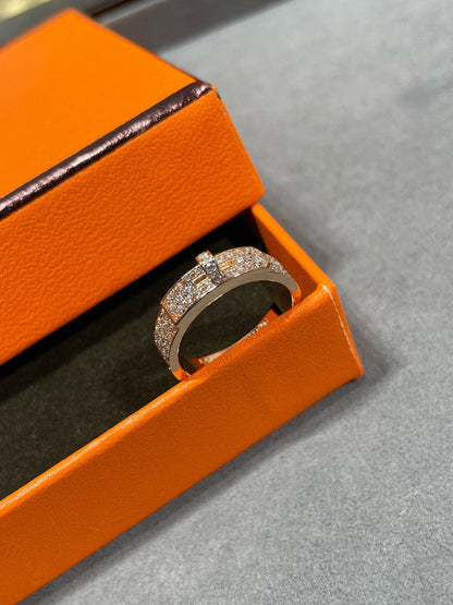 [Bijoux Regalia] BAGUE KELLY EN OR ROSE ET DIAMANT