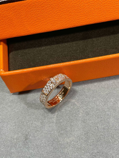 [Bijoux Regalia] BAGUE KELLY EN OR ROSE ET DIAMANT