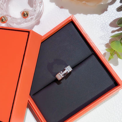 [Bijoux Regalia] BAGUE H FULL DIAMOND