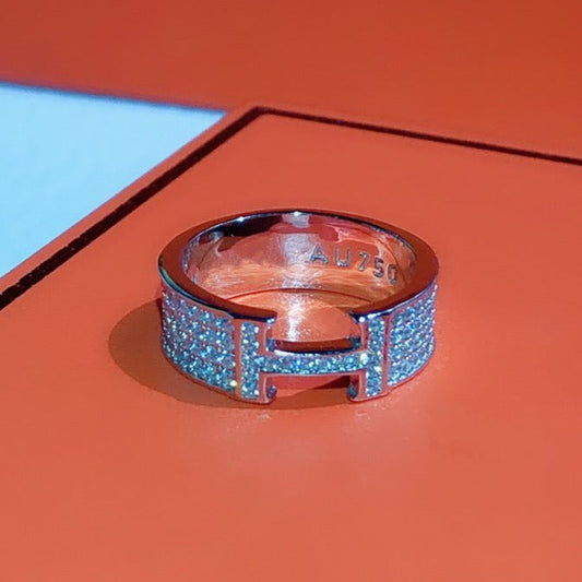 [Bijoux Regalia] BAGUE H FULL DIAMOND