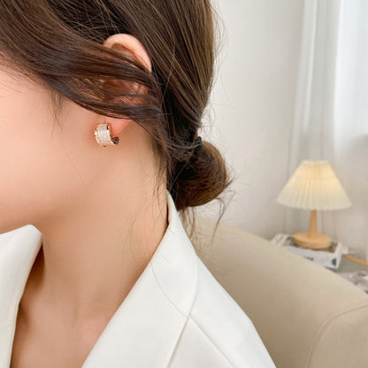 [Joyas Regalia] PENDIENTES CON PAVIMENTO DE DIAMANTES ZERO 1
