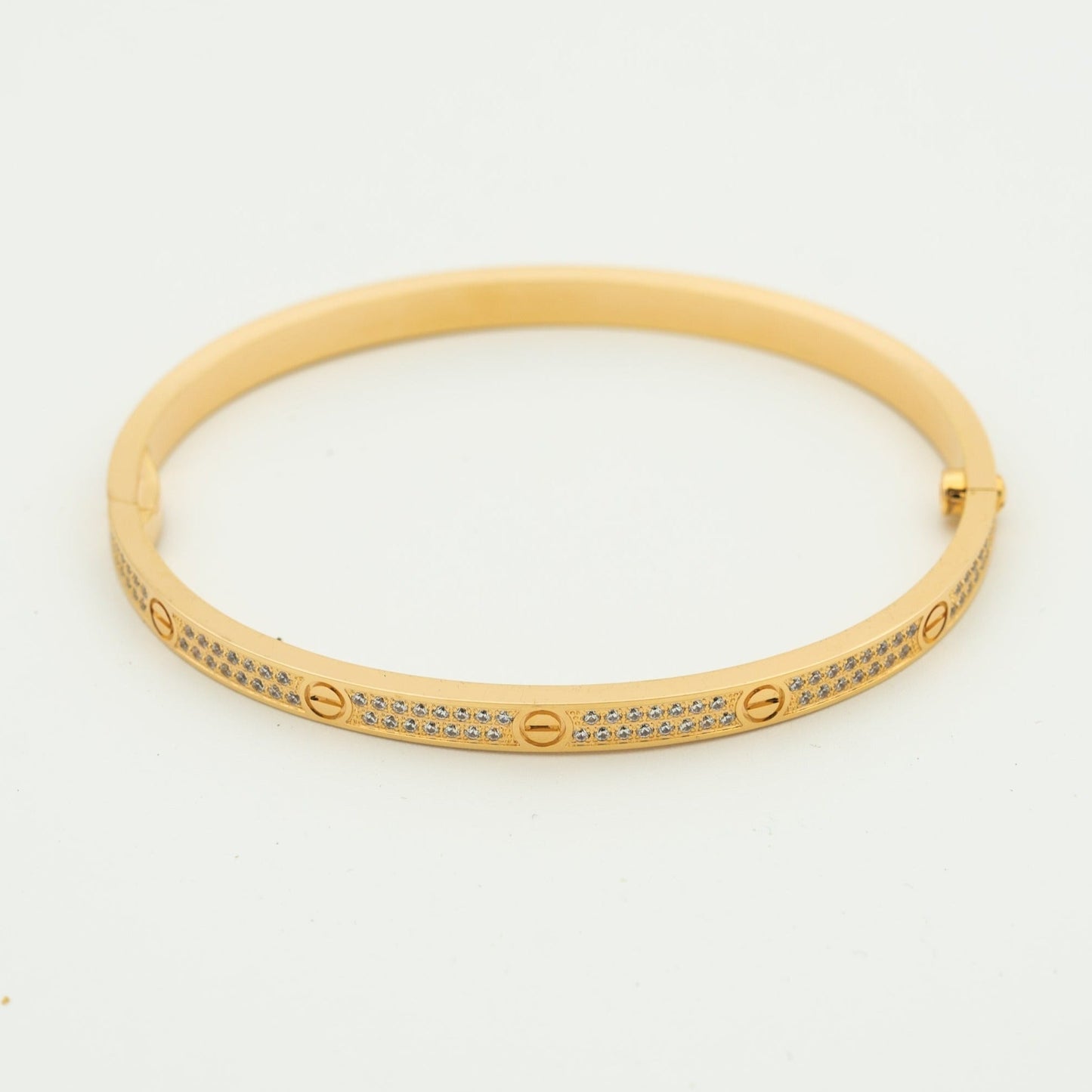 [Bijoux Regalia] BRACELET LOVE 3,65 MM PAVÉ DIAMANTS