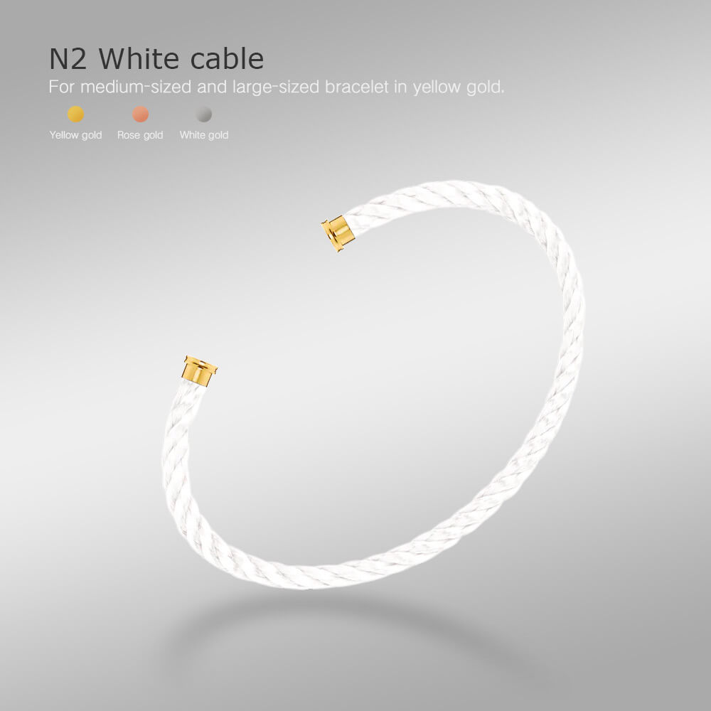 [Regalia jewelry]FORCE SERIES BRACELET CABLES 50 CHOICES (DIY SELECTION)