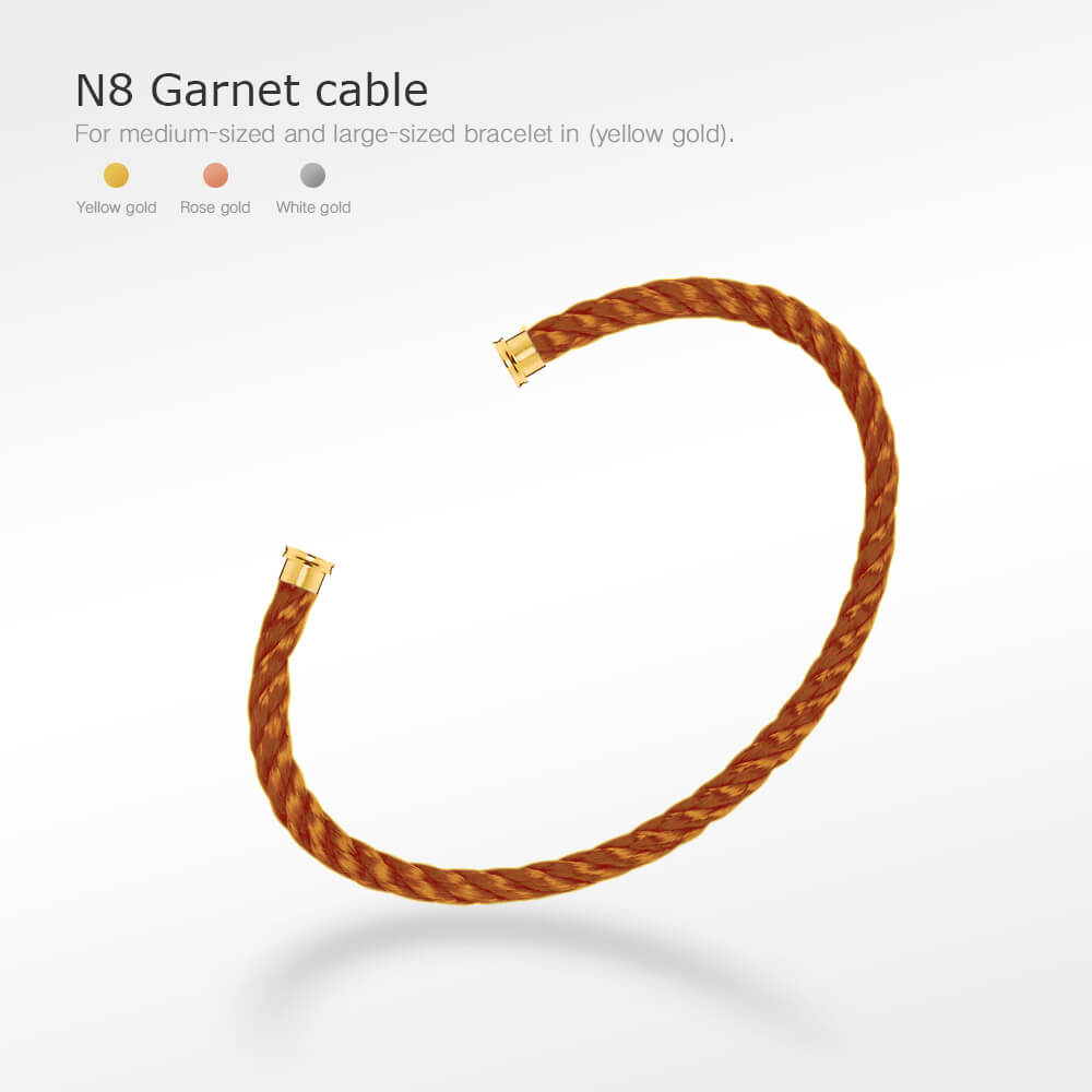 [Regalia jewelry]FORCE SERIES BRACELET CABLES 50 CHOICES (DIY SELECTION)