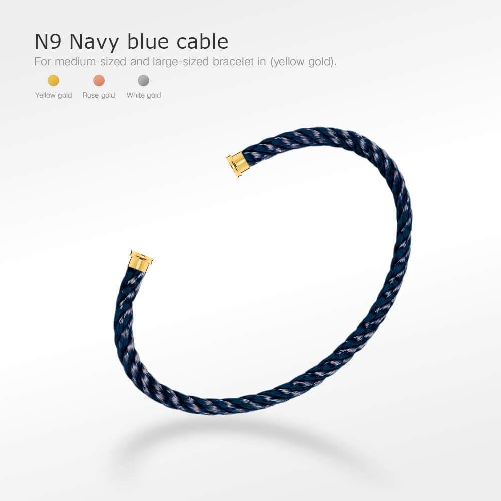 [Regalia jewelry]FORCE SERIES BRACELET CABLES 50 CHOICES (DIY SELECTION)