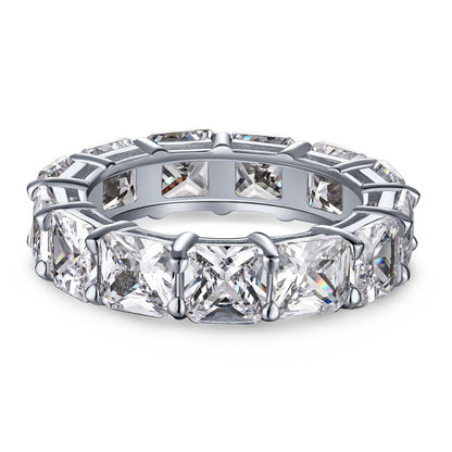 [Bijoux Regalia] Bague tennis élégante taille princesse