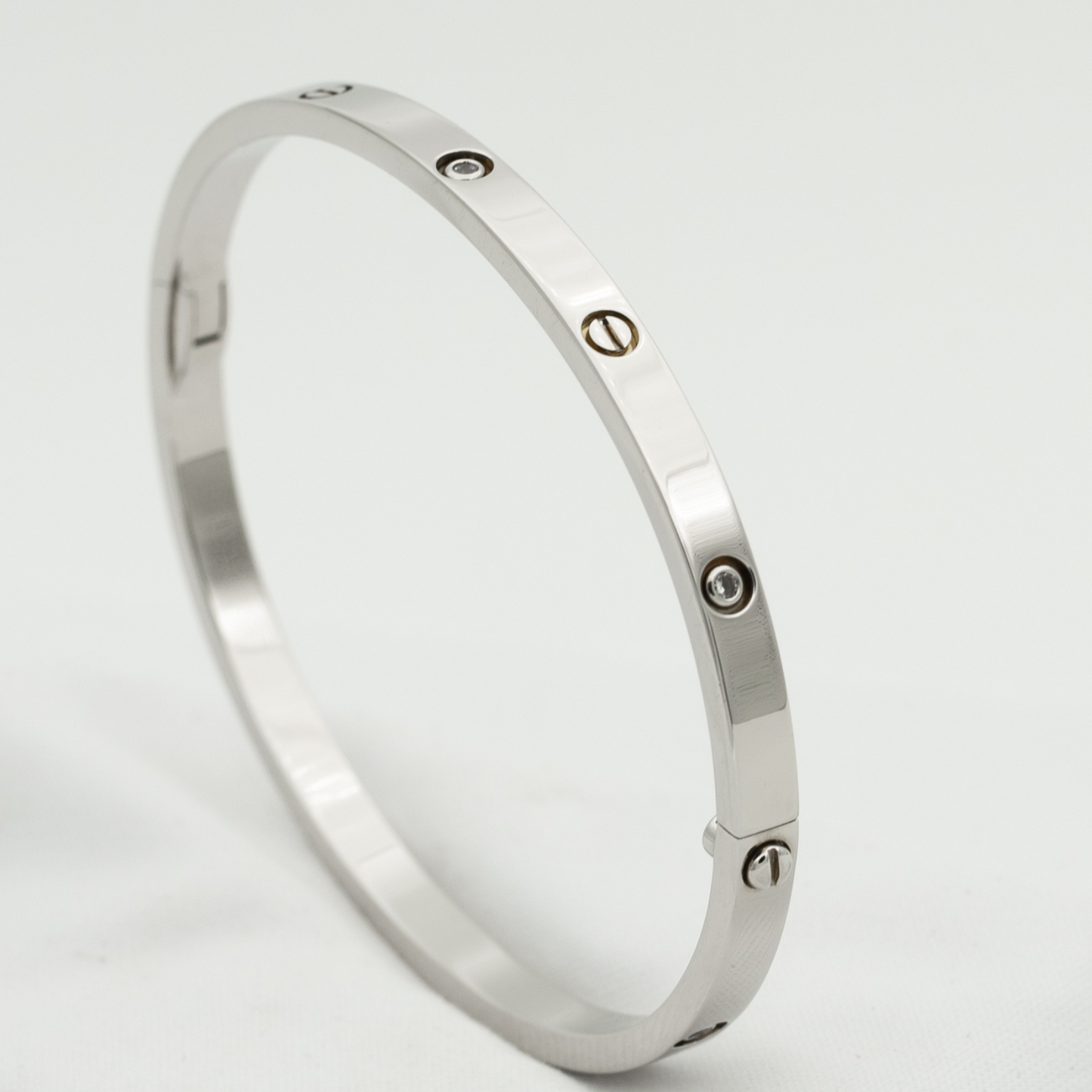 [Joyas Regalia] PULSERA LOVE 3,65 MM 6 DIAMANTES