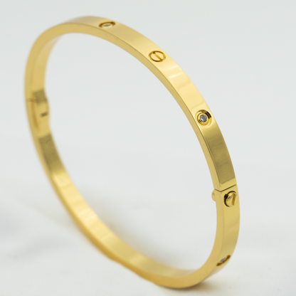 [Joyas Regalia] PULSERA LOVE 3,65 MM 6 DIAMANTES