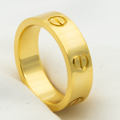 [Joyas Regalia] ANILLO DE AMOR DE 5,5 MM SIN DIAMANTE 