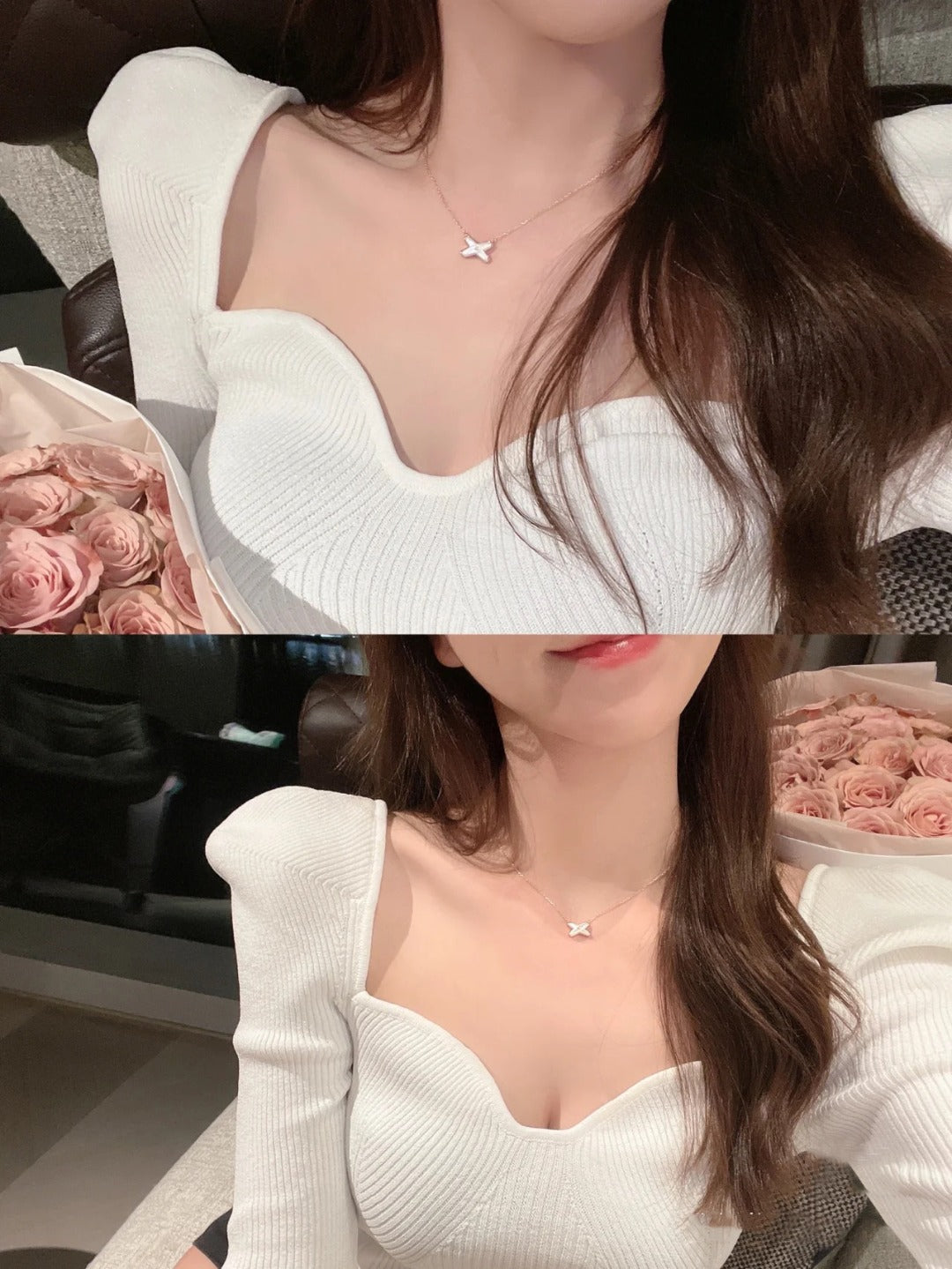 [Joyas Regalia]JEUX DE COLLAR 1 DIAMANTE