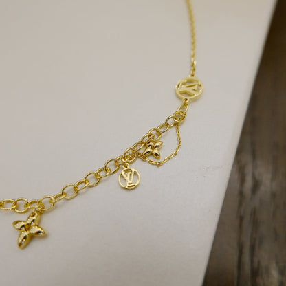 [Bijoux Regalia] COLLIER BLOOMING SOUPLE EN LAITON