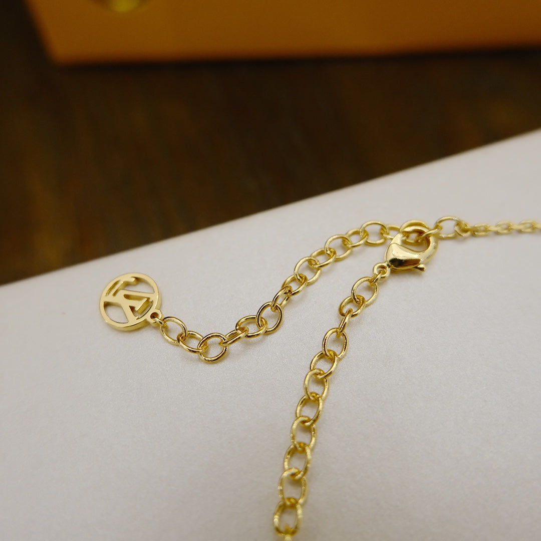 [Bijoux Regalia] COLLIER BLOOMING SOUPLE EN LAITON