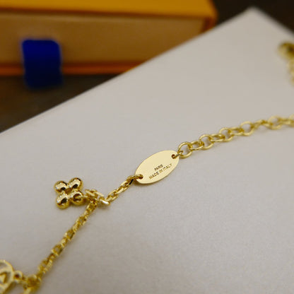 [Bijoux Regalia] COLLIER BLOOMING SOUPLE EN LAITON