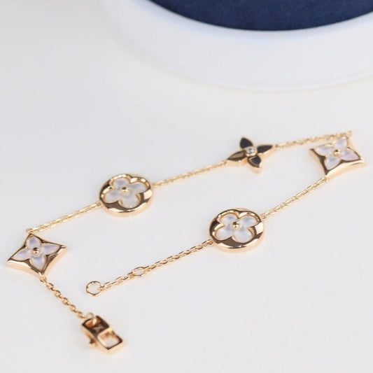[Regalia jewelry]LEAF CLOVER BRACELET