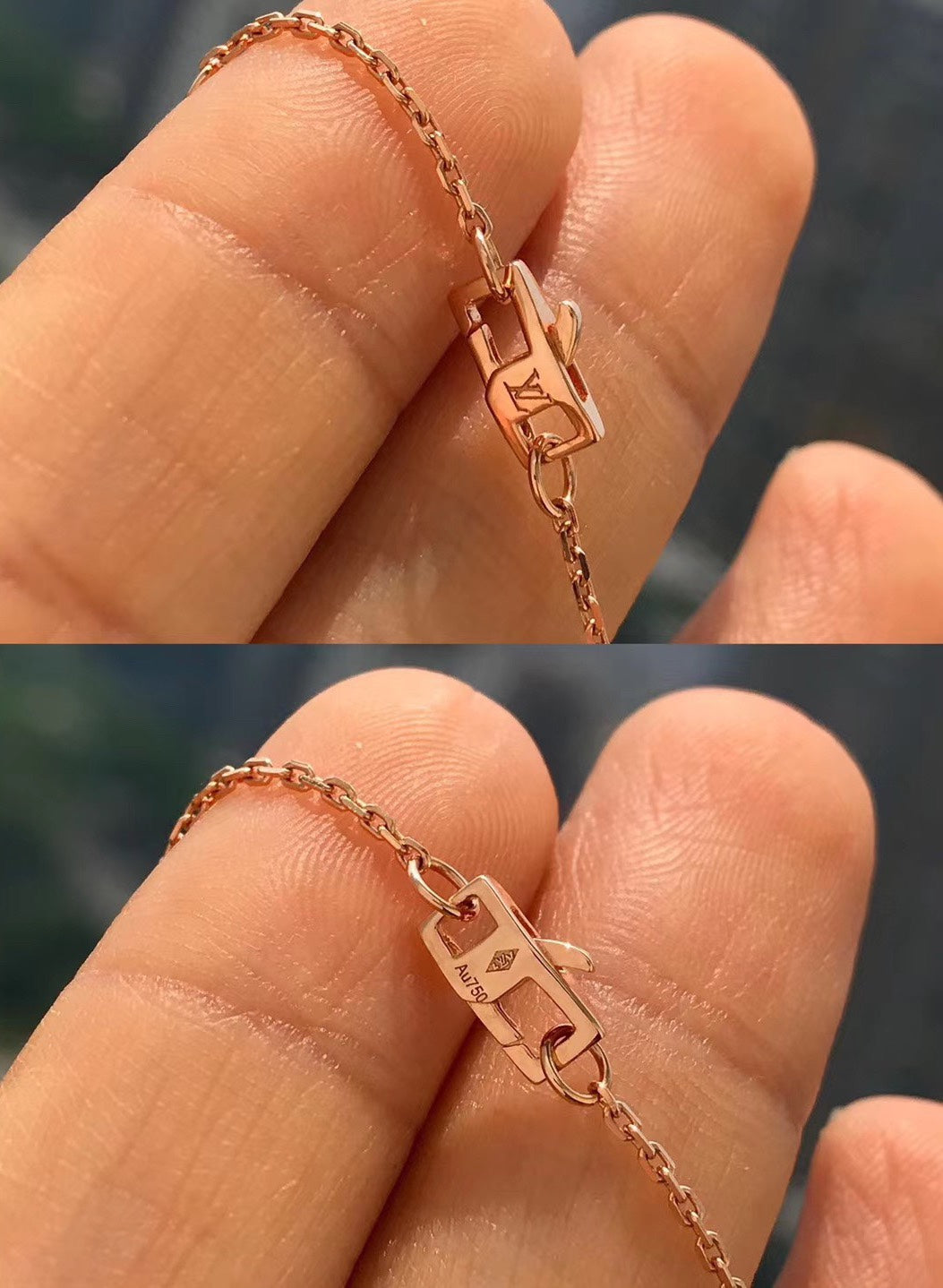 [Joyas Regalia]Colgante Flor de Oro Rosa y Diamantes