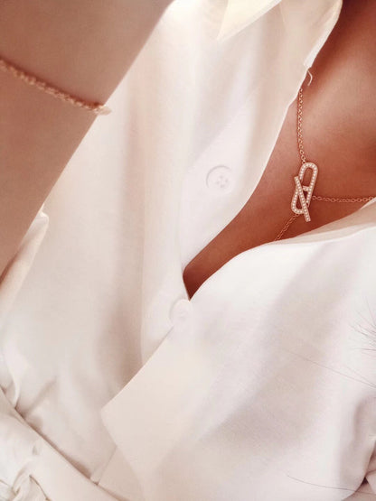 [Bijoux Regalia] COLLIER NEZ DE COCHON DE FEU HM TRENDY STREET