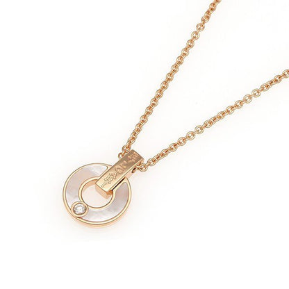 [Bijoux Regalia] COLLIER GARI NACRE OR ROSE
