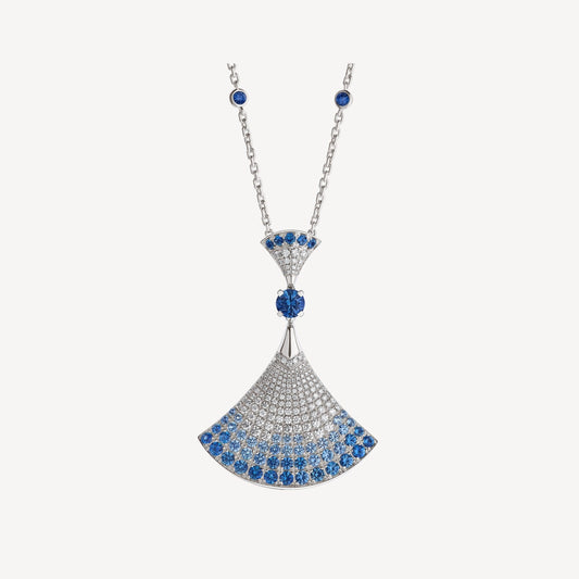 [Bijoux Regalia] COLLIER DE RÊVE AGATE ARGENT DIAMANT