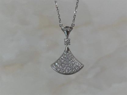 [Bijoux Regalia] COLLIER DE RÊVE EN ARGENT PLEINE DE DIAMANTS