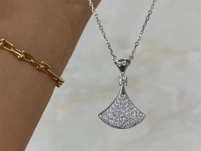 [Bijoux Regalia] COLLIER DE RÊVE EN ARGENT PLEINE DE DIAMANTS