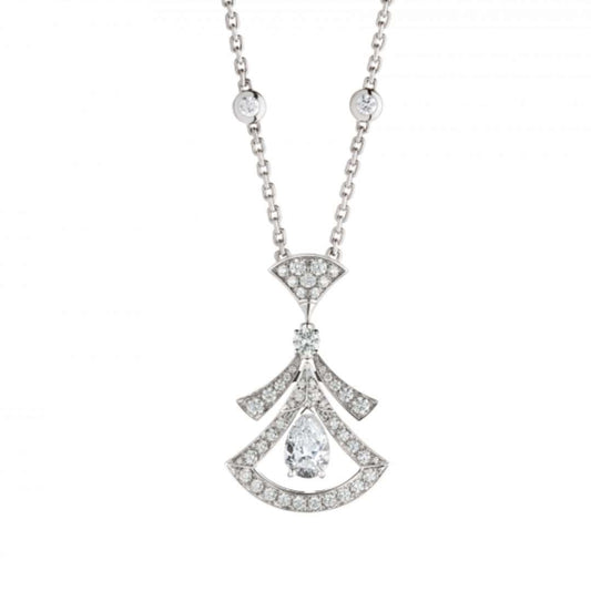 [Bijoux Regalia] COLLIER DREAM DIAMANT BLANC ARGENT