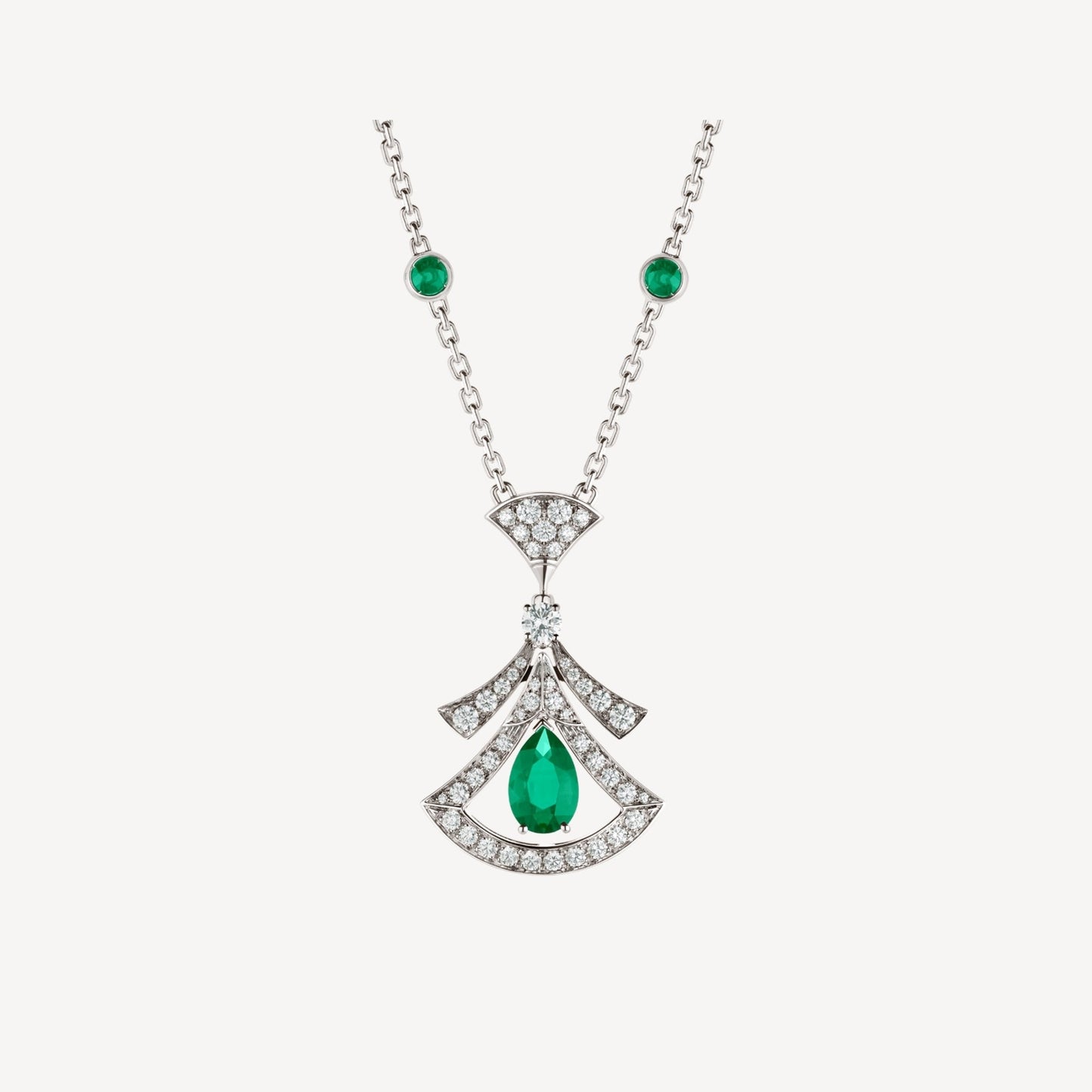 [Joyas Regalia] COLLAR DE SUEÑO MALAQUITA DIAMANTE PLATA