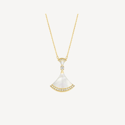 [Bijoux Regalia] COLLIER DREAM NACRE OR DIAMANT
