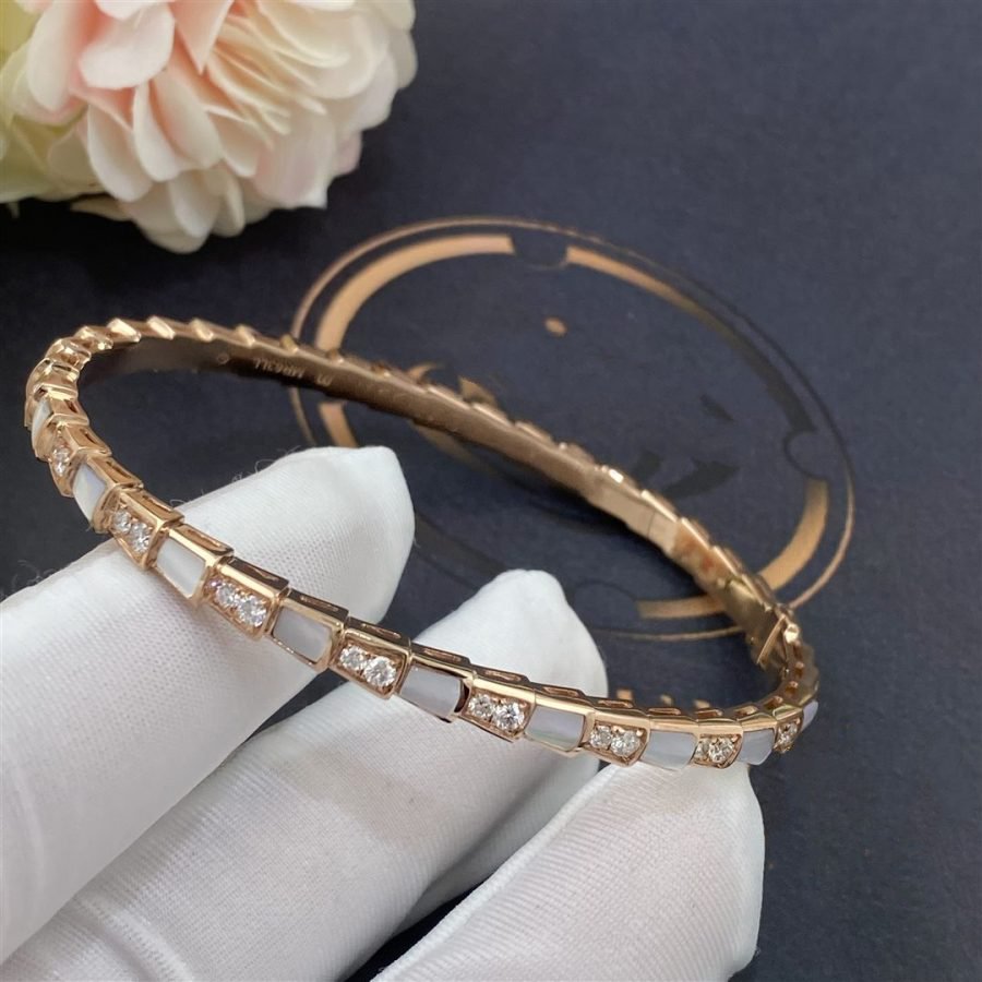 [Joyas Regalia]PULSE SERPENTI ORO ROSA CON DIAMANTE 