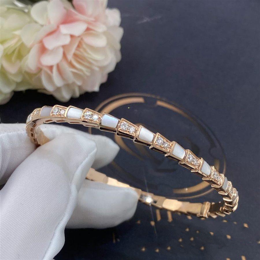 [Joyas Regalia]PULSE SERPENTI ORO ROSA CON DIAMANTE 