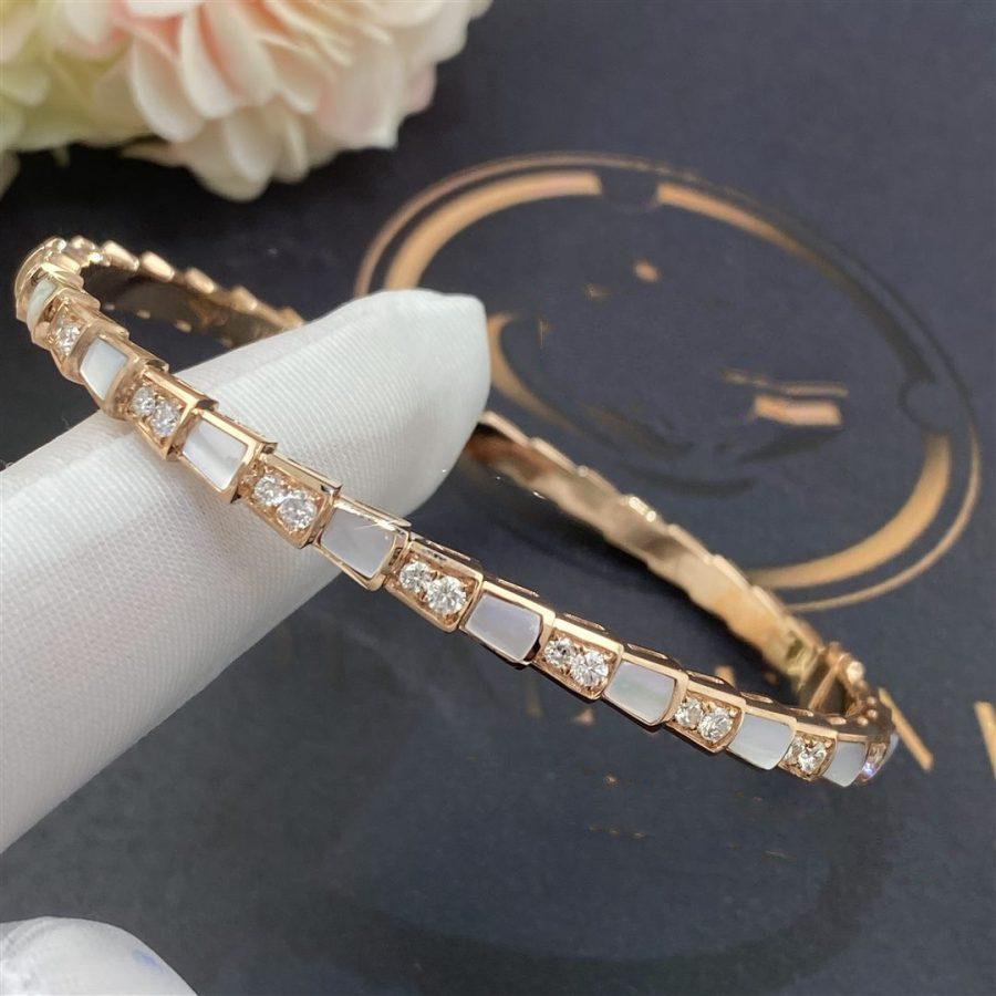 [Joyas Regalia]PULSE SERPENTI ORO ROSA CON DIAMANTE 