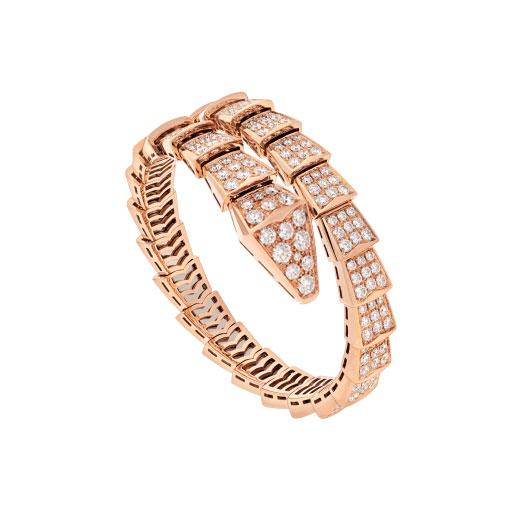 [Bijoux Regalia]BRACELET SERPENTI 8MM OR ROSE DIAMANT