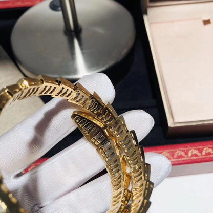 [Bijoux Regalia]BRACELET SERPENTI 8MM OR DIAMANT