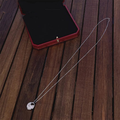 [Joyas Regalia] COLLAR AMULETTE DE PLATA CON DIAMANTES