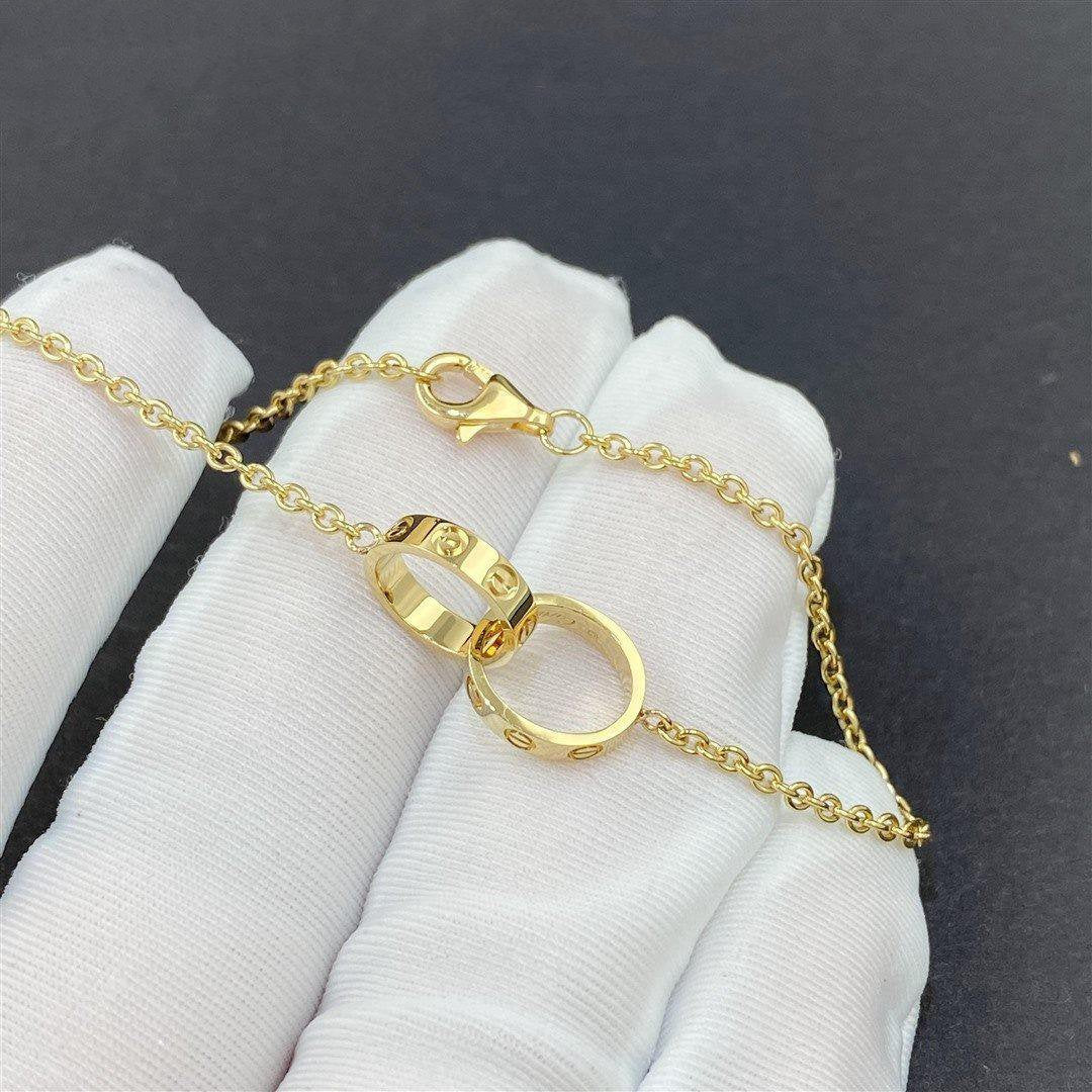 [Joyas Regalia] PULSERA DE AMOR CON DOBLE ANILLO