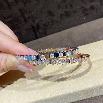 [Bijoux Regalia]Bracelet en or BEE LOVE entièrement en diamants 