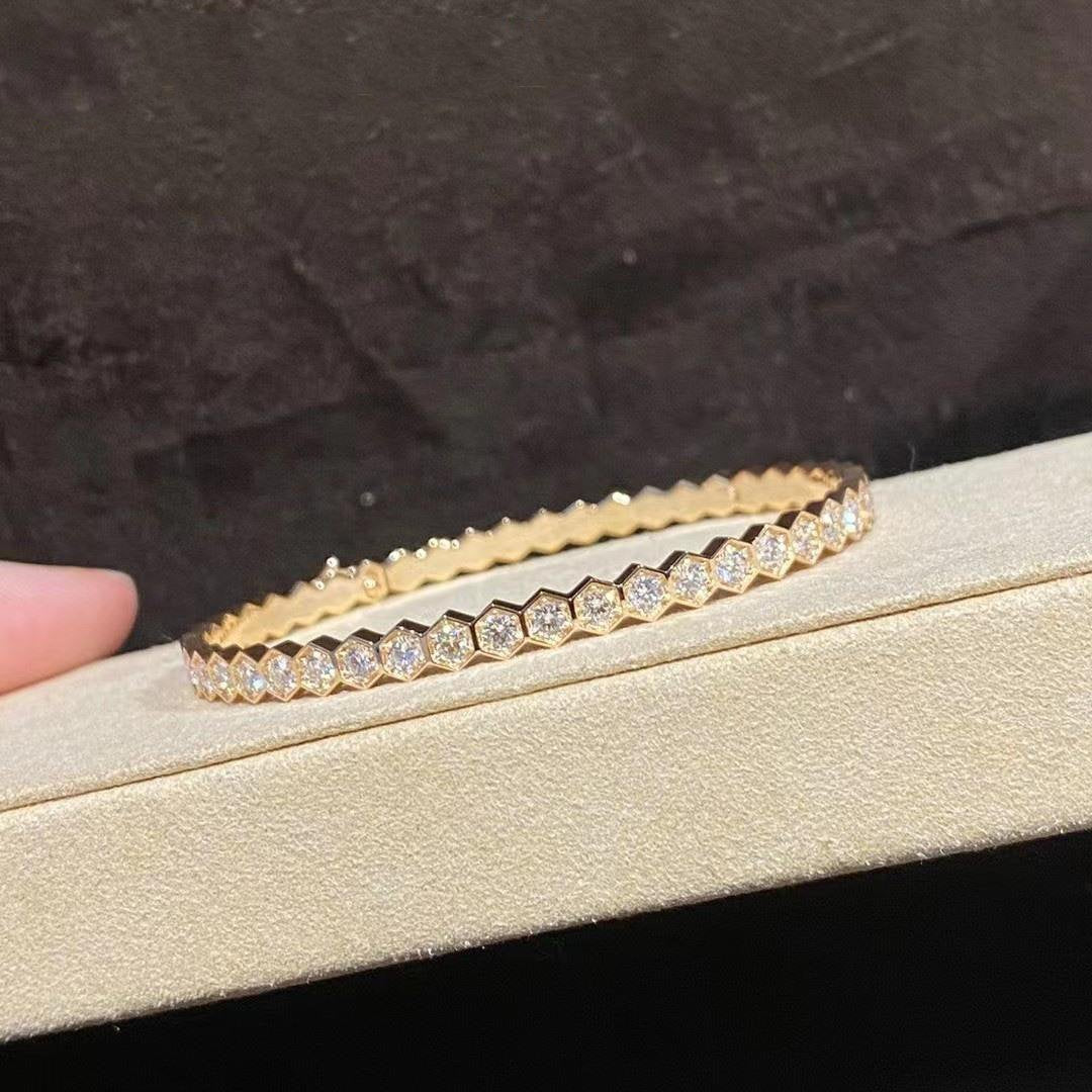 [Bijoux Regalia]Bracelet en or BEE LOVE entièrement en diamants 